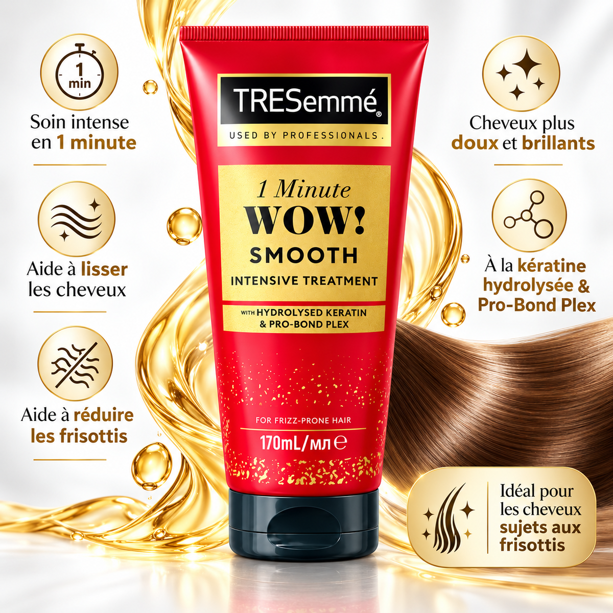 TRESemmé Soin capillaire Intensif Lissant à la Kératine 170 ml