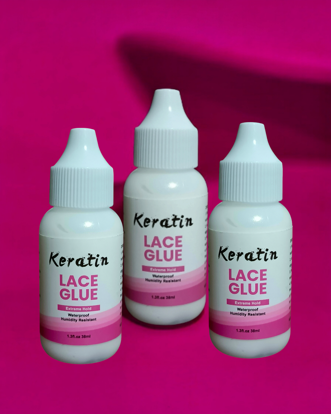 Keratin Lace Bond Adhésif waterproof pour perruque 30 ml