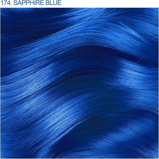Adore Coloration capillaire semi permanente - 174 Saphire Blue - TENDANCES STYLES