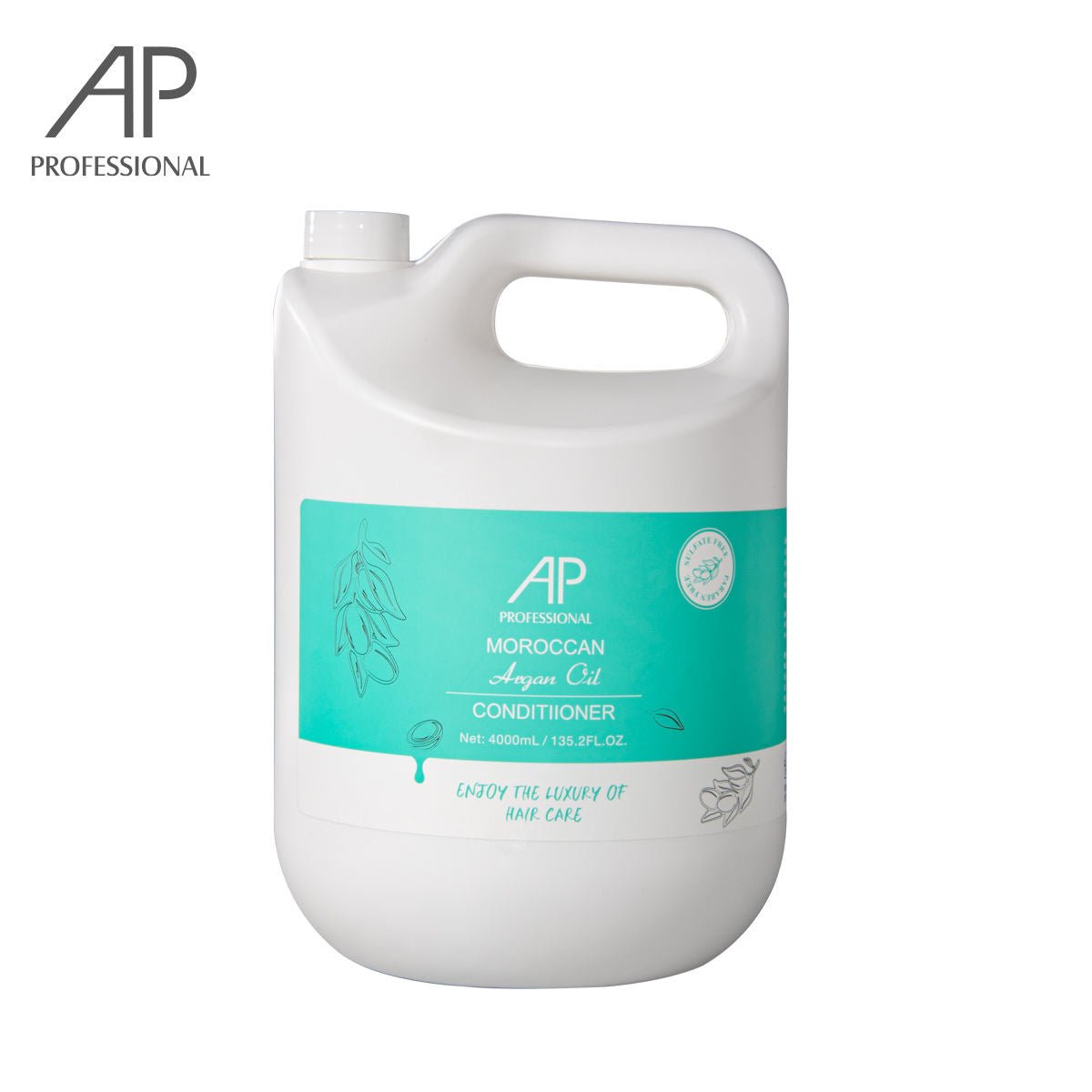 AP Professionnel démêlant à l'huile d'argan sans sulfate 4 litres - TENDANCES STYLES