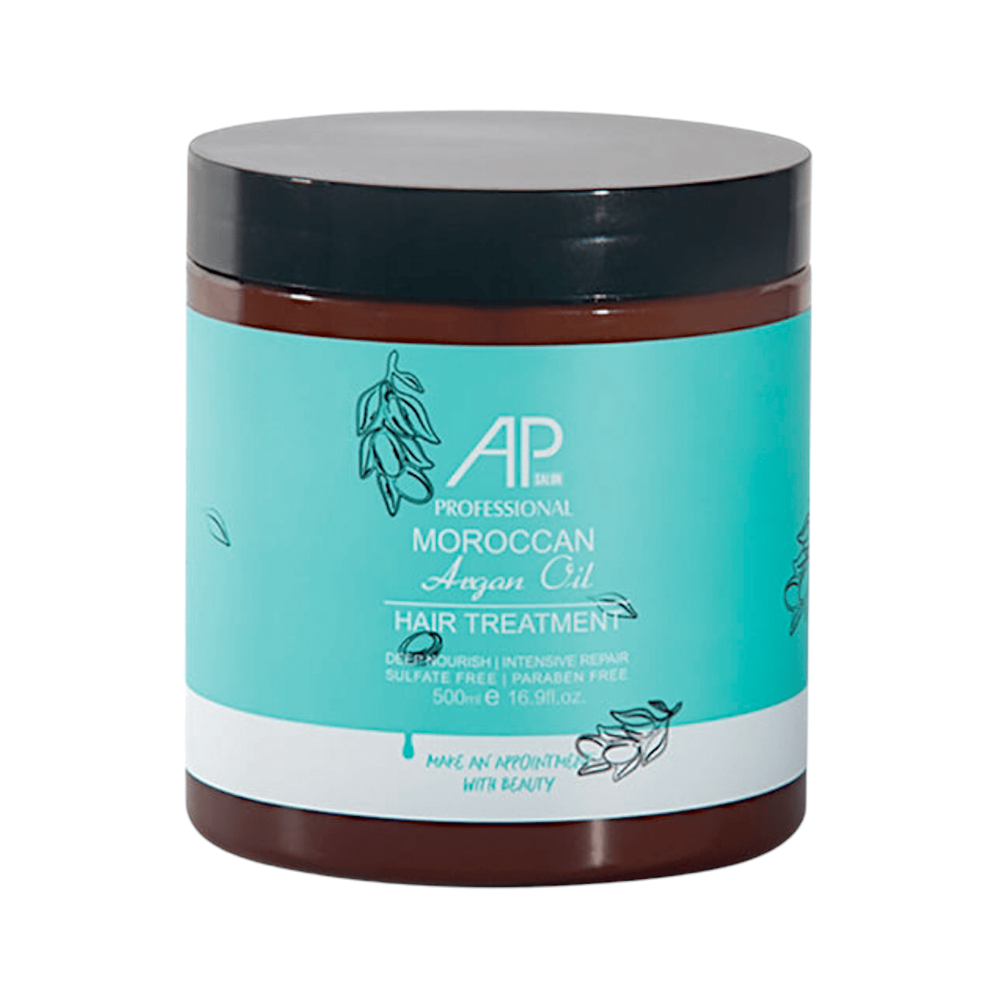 AP Professionnel traitement capillaire à l'huile d'argan sans sulfate 500g - TENDANCES STYLES