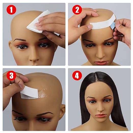 Bandes adhésives pour perruques lot de 36 pcs - TENDANCES STYLES