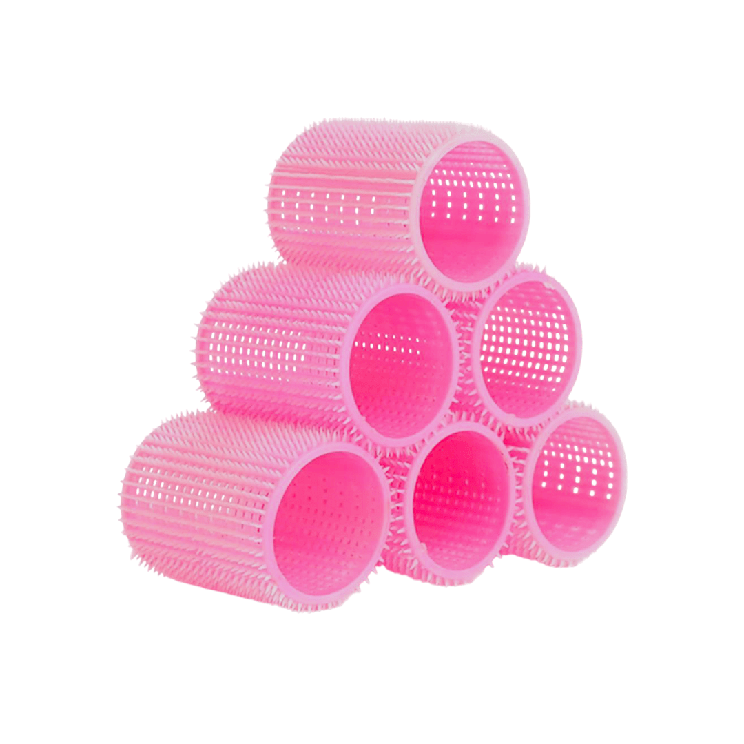 Bigoudis adhésif avec dents 6 PCS - TENDANCES STYLES