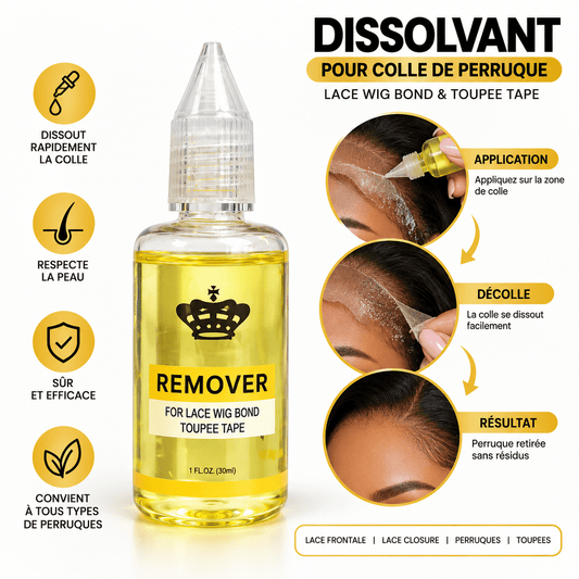 Dissolvant Colle Perruque & Lace – Remover 30 ml - TENDANCES STYLES