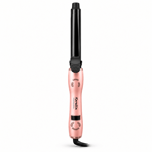 Keratin Fer à Boucler Professionnel 25 mm – Écran LCD, jusqu’à 500°F - TENDANCES STYLES