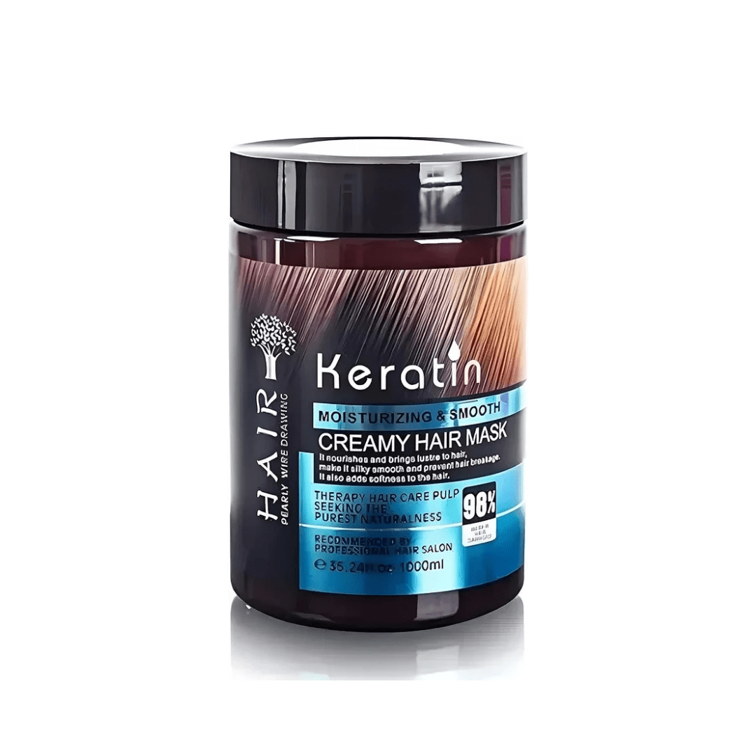 Masque capillaire nourrissant à la kératine - TENDANCES STYLES