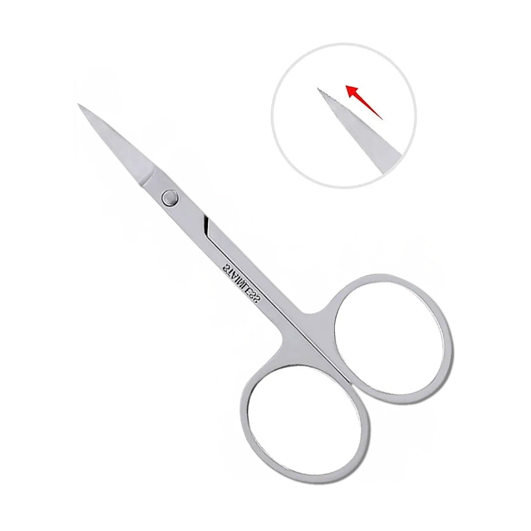 Mini ciseaux bout pointu pour perruques sourcils et ongles - TENDANCES STYLES