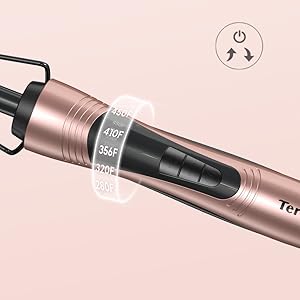 Peigne chauffant électrique professionnel, écran LED, Température max 500°F - TENDANCES STYLES