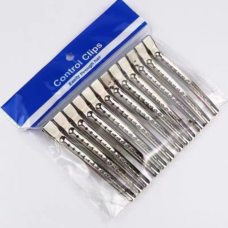 Pinces à cheveux métal pour coiffure paquet de 12 grande taille - TENDANCES STYLES
