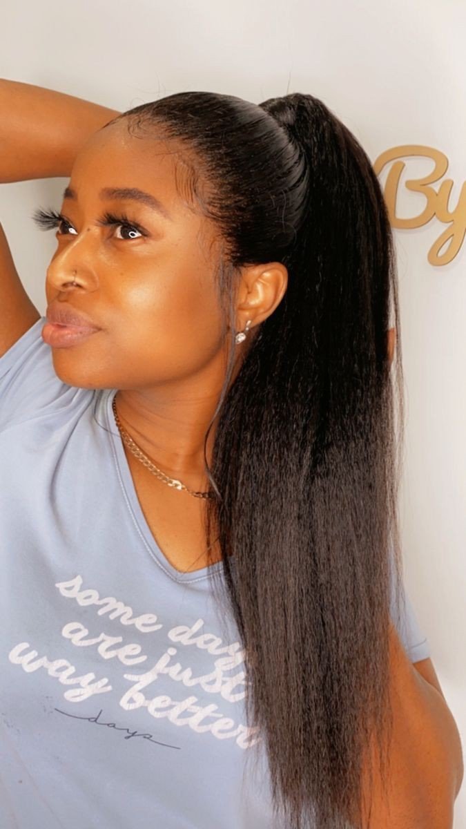 Postiche yaki en fibre synthétique 30 pouces N°1B - TENDANCES STYLES