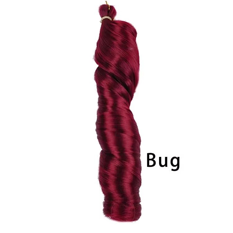 Spiral french curl braids - TENDANCES STYLES