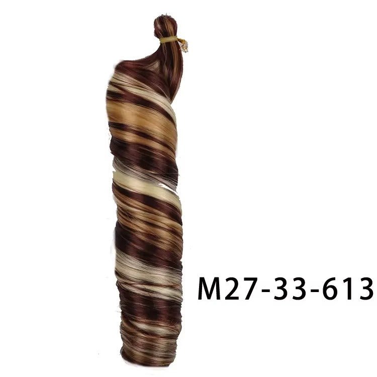 Spiral french curl braids - TENDANCES STYLES