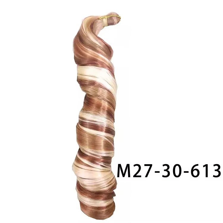 Spiral french curl braids - TENDANCES STYLES