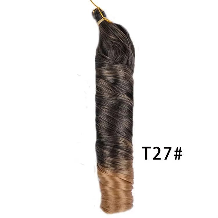 Spiral french curl braids - TENDANCES STYLES