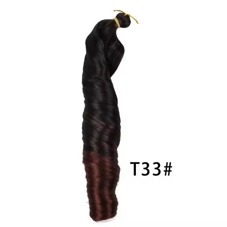 Spiral french curl braids - TENDANCES STYLES