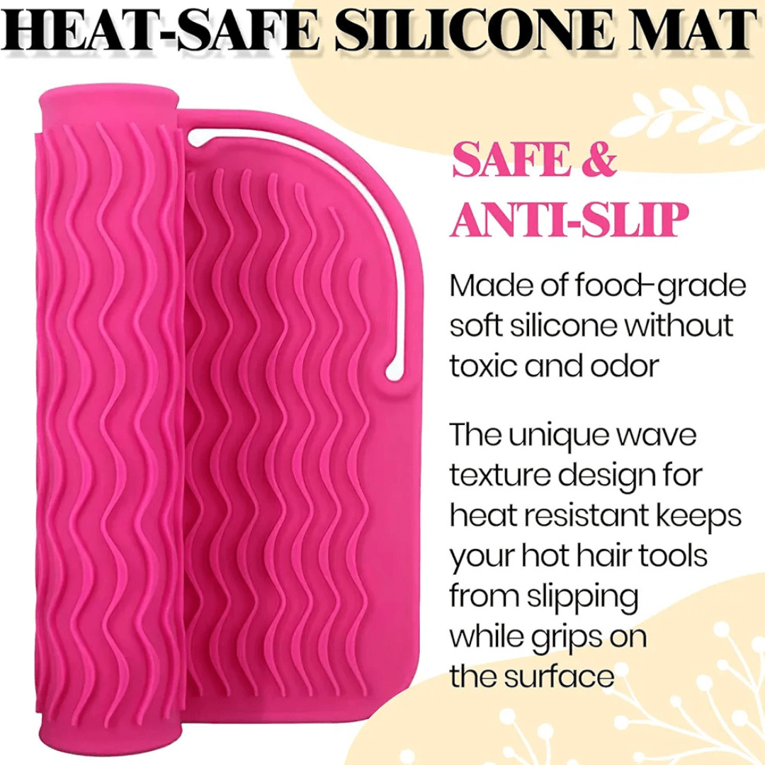 Tapis en silicone résistant à la chaleur pour lisser et fer - TENDANCES STYLES