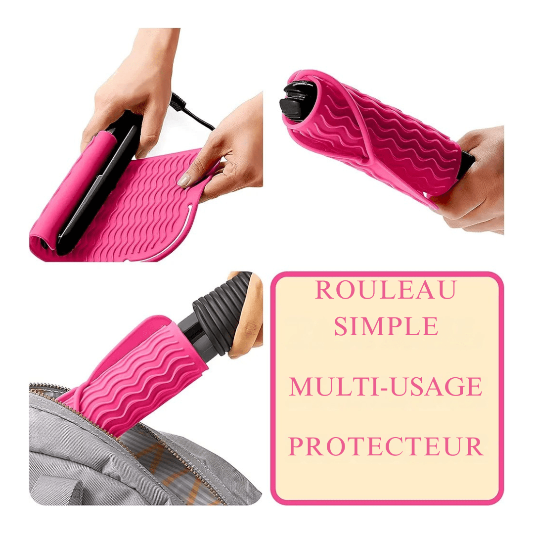 Tapis en silicone résistant à la chaleur pour lisser et fer - TENDANCES STYLES