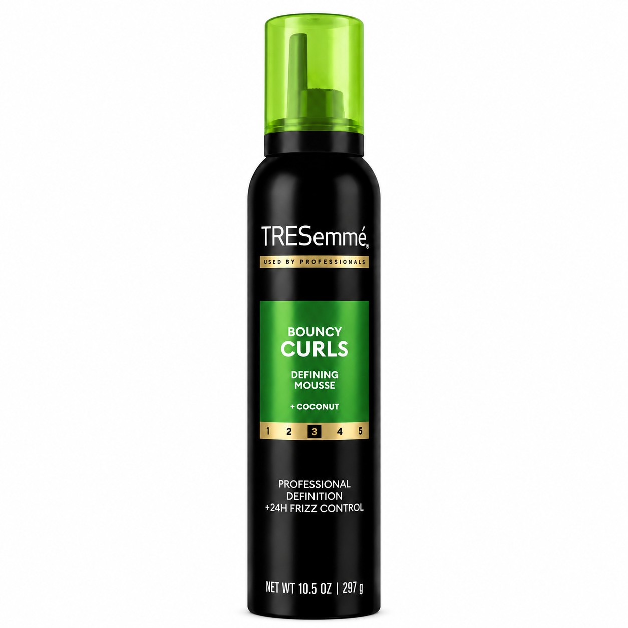 TRESemmé Bouncy Curls Defining Mousse + Coconut – Mousse Définition Boucles & Anti-Frisottis 24H – 297 g