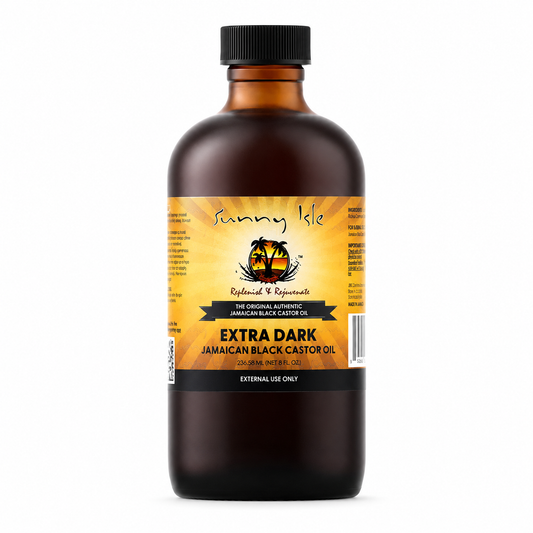 Sunny Isle Jamaican Black Castor Oil Extra Dark – Huile de Ricin Noir Jamaïcaine 236 ml