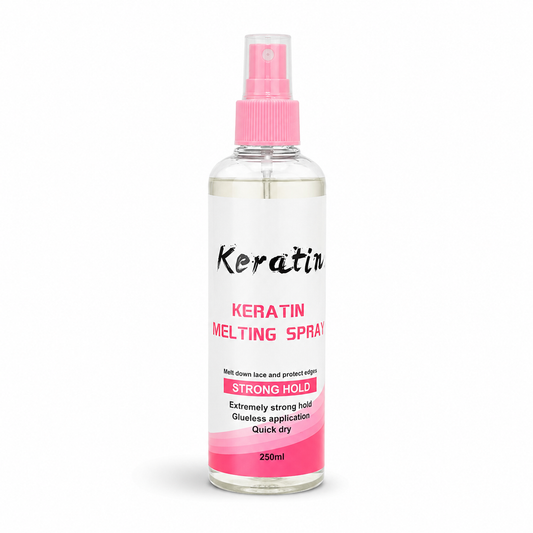 Keratin Melting Spray – Fixation Forte & Finition Invisible 250 ml