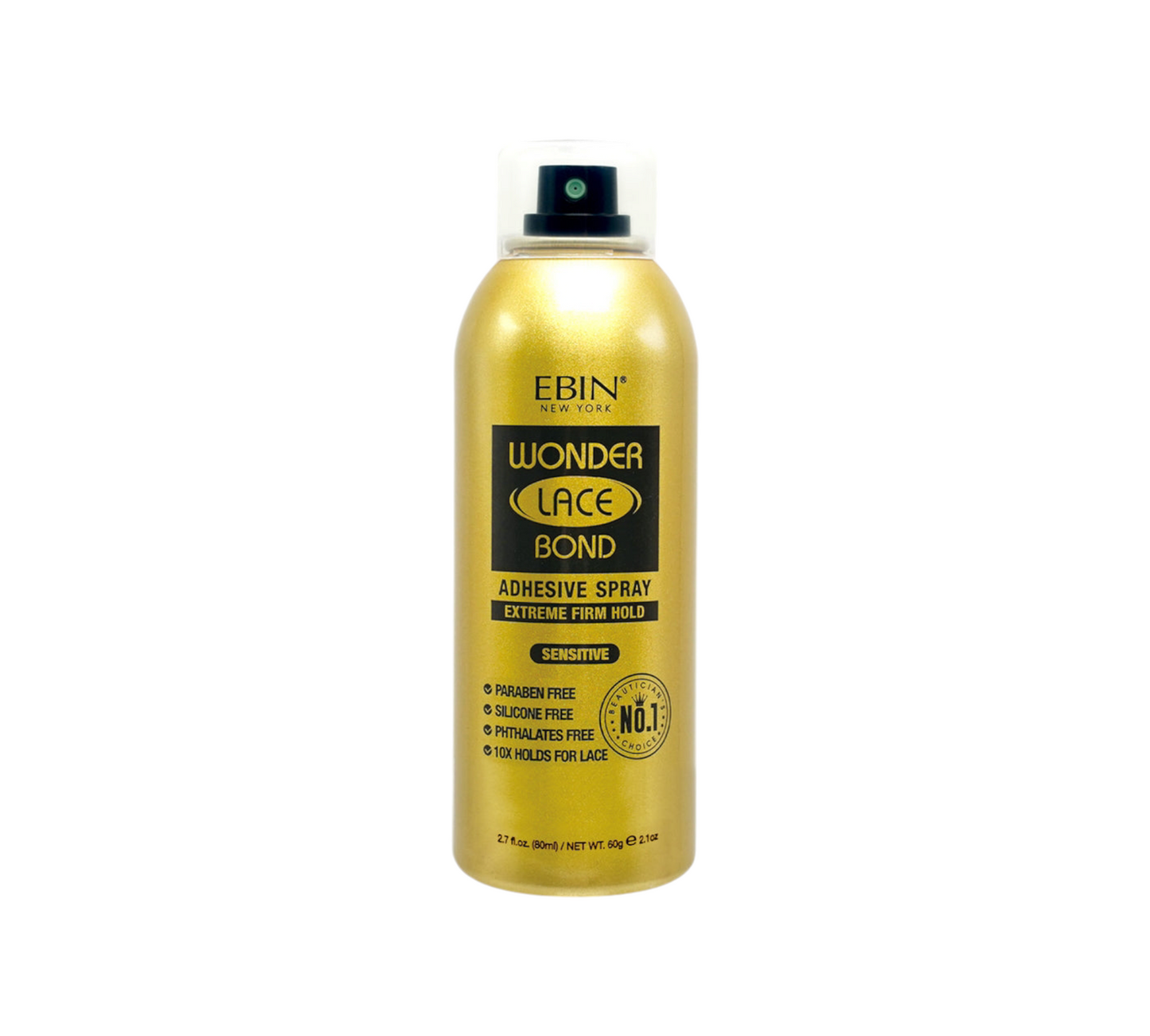 Ebin Wonder Lace Bond - Spray adhésif - Sensitive