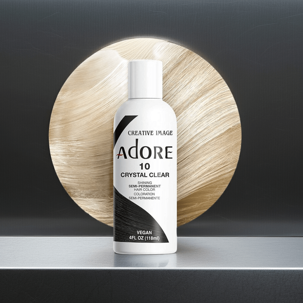 Adore Coloration capillaire semi permanente - 10 Cristal Clear - TENDANCES STYLES