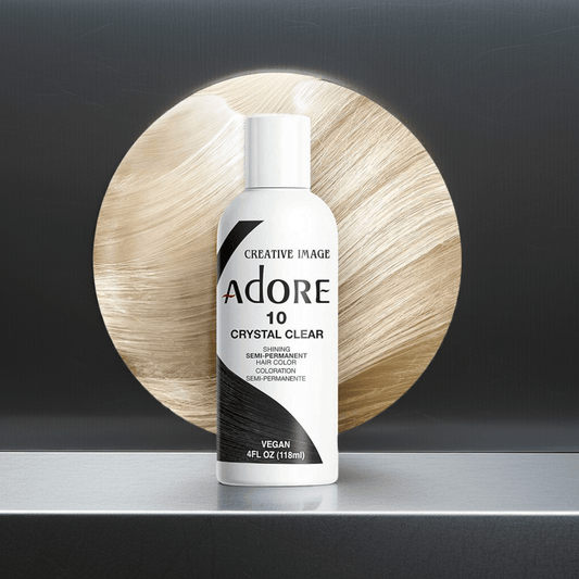 Adore Coloration capillaire semi permanente - 10 Cristal Clear - TENDANCES STYLES