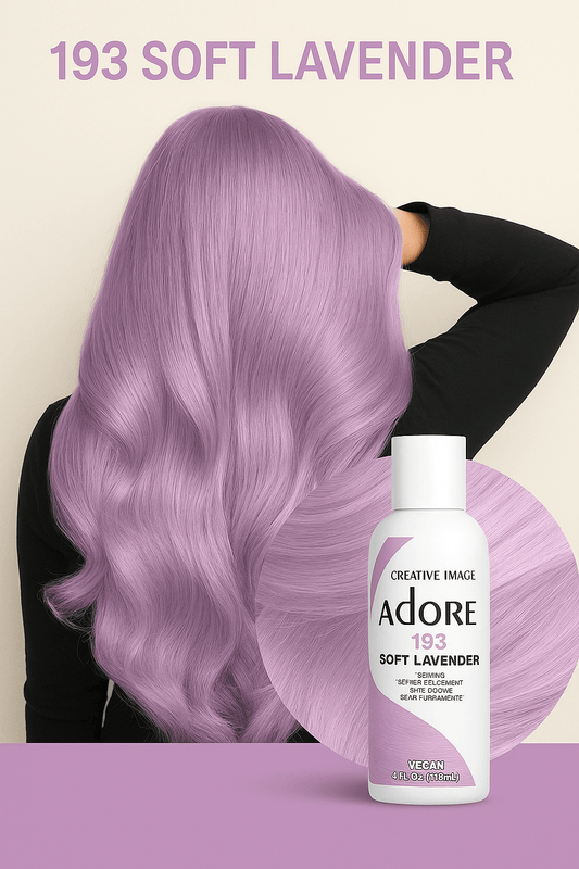 Adore Coloration capillaire semi permanente - 193 Soft Lavender - TENDANCES STYLES