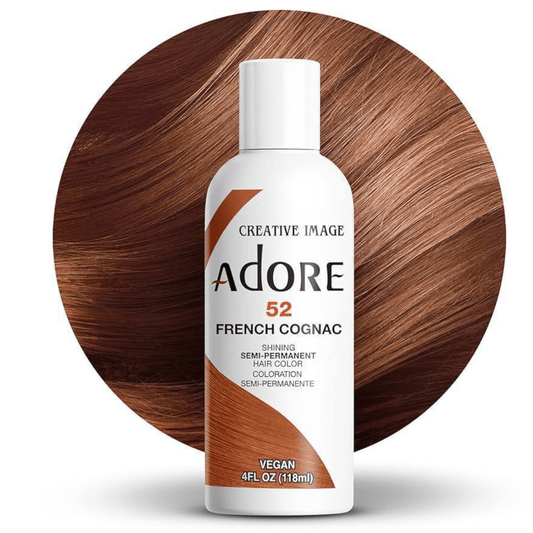 Adore Coloration capillaire semi permanente - 52 French Cognaco - TENDANCES STYLES