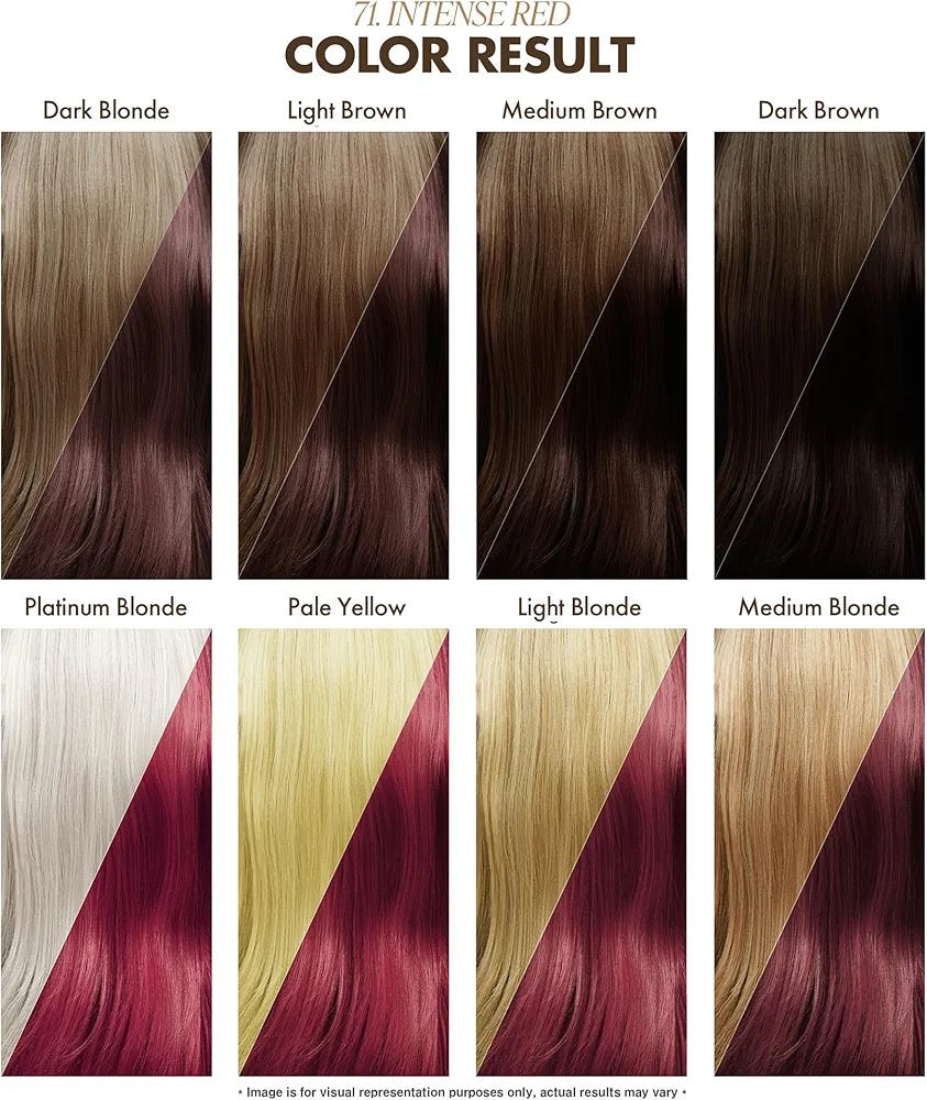 Adore Coloration capillaire semi permanente - 71 Intense Red - TENDANCES STYLES