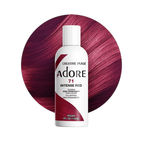 Adore Coloration capillaire semi permanente - 71 Intense red - TENDANCES STYLES