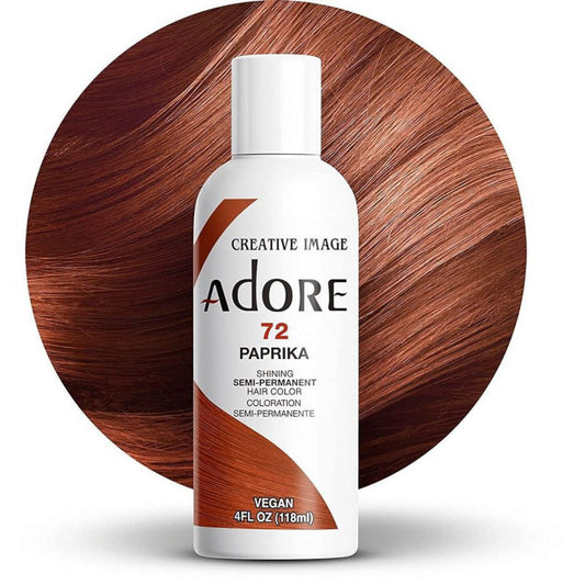 Adore Coloration capillaire semi permanente - 72 Paprika - TENDANCES STYLES