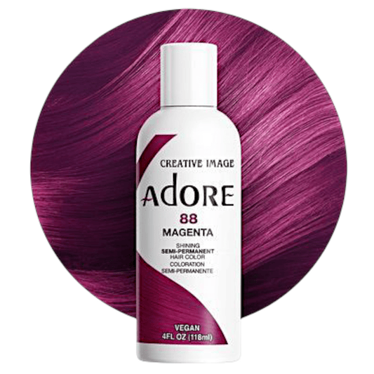 Adore Coloration capillaire semi permanente - 88 Magenta - TENDANCES STYLES