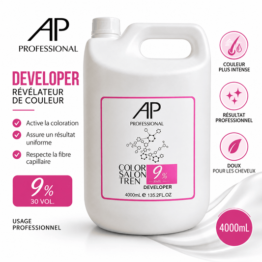 AP Professional Developer 9% – Oxydant 30 Vol. 4000 ml - TENDANCES STYLES