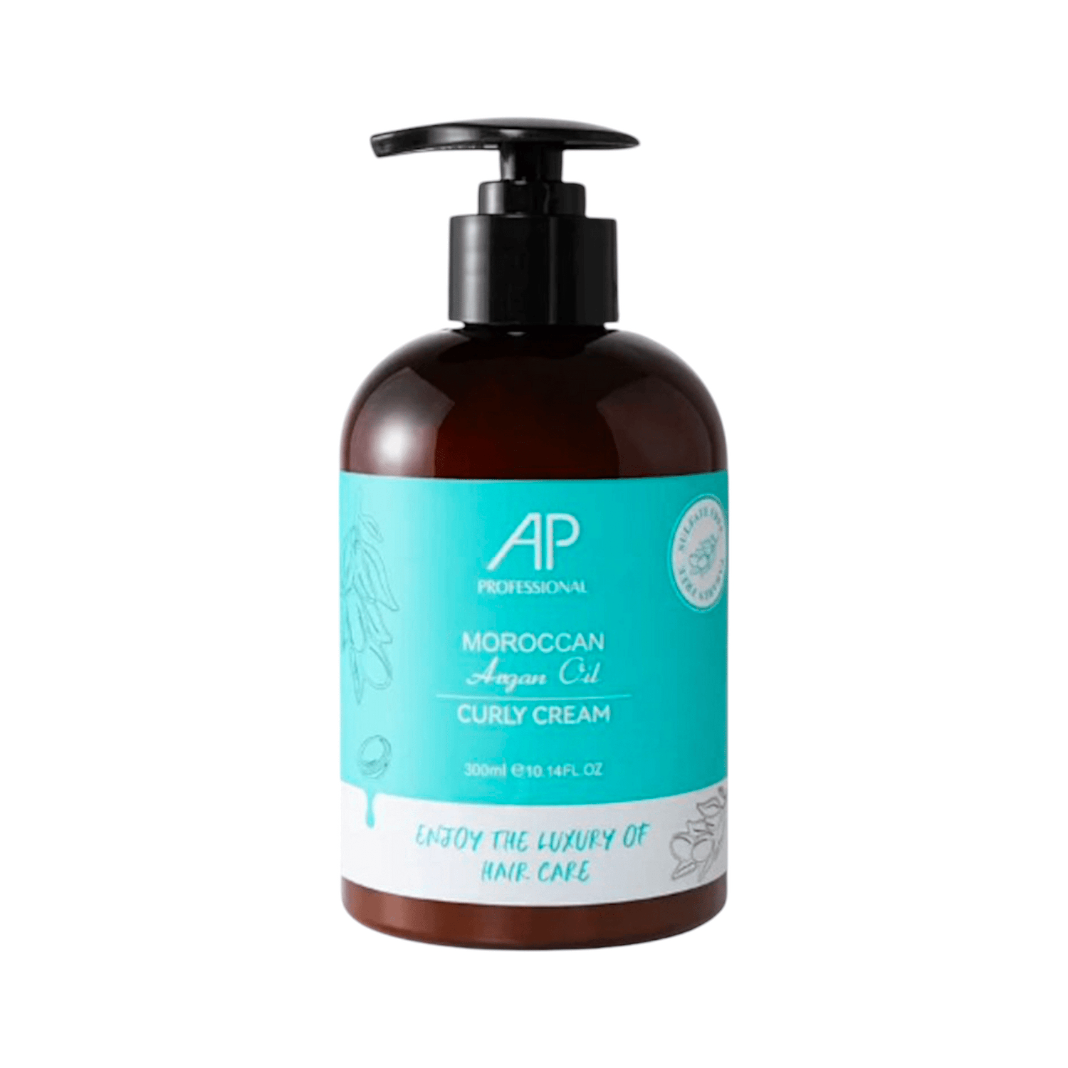 AP Professionnel Crème pour cheveux bouclés à l'huile d'argan sans sulfate 300ml - TENDANCES STYLES