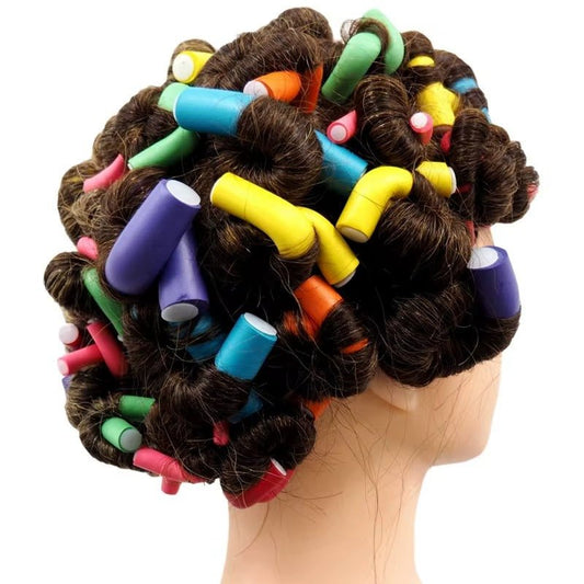Bigoudis flexible lot de 10 - TENDANCES STYLES