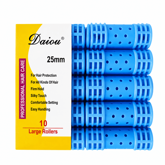 Bigoudis professionnel cheveux 25 mm paquet de 10 PCS - TENDANCES STYLES