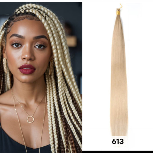 Bone straight braids couleur N°613, 30 pouces - TENDANCES STYLES