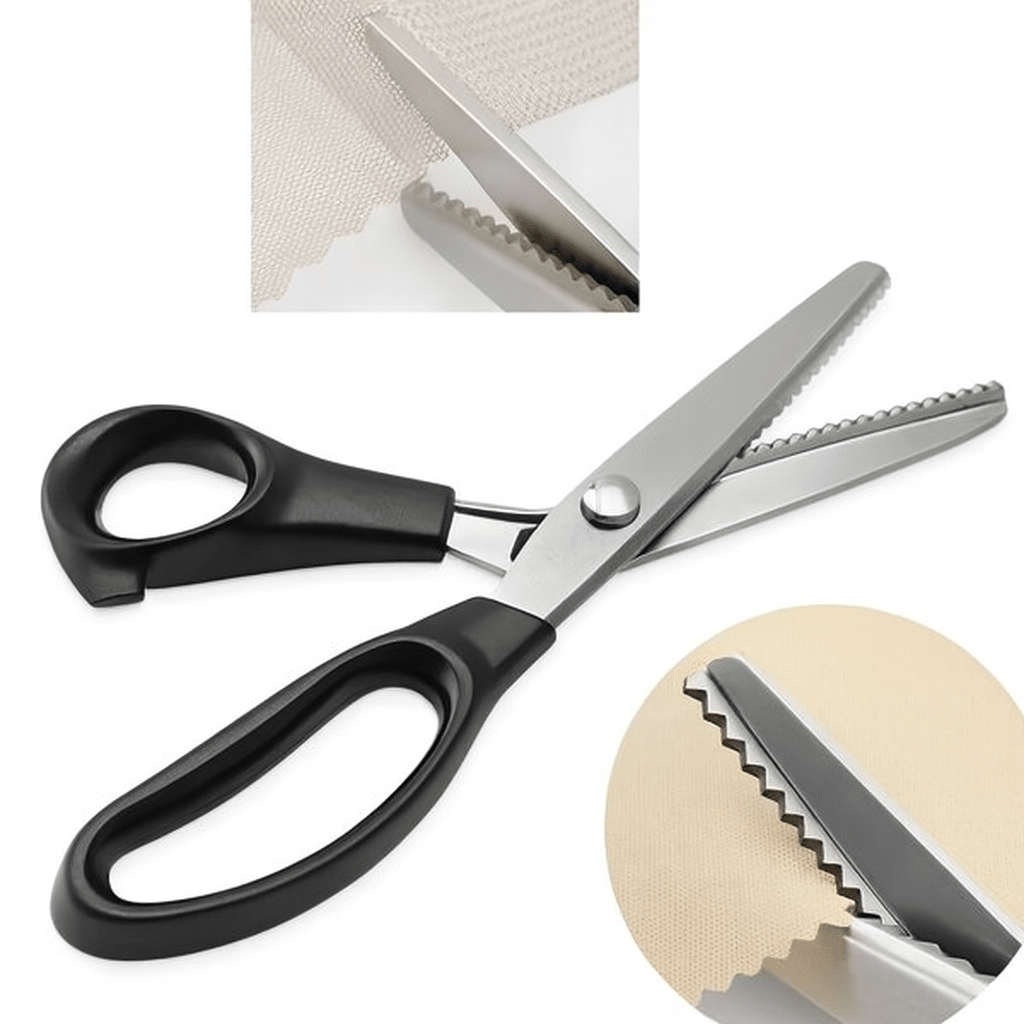 Ciseaux dent triangulaire, Ciseaux zigzag - TENDANCES STYLES