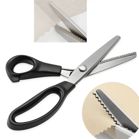 Ciseaux dent triangulaire, Ciseaux zigzag - TENDANCES STYLES