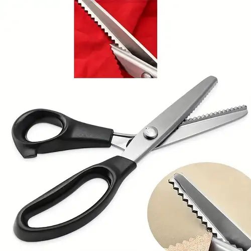 Ciseaux dent triangulaire, Ciseaux zigzag - TENDANCES STYLES