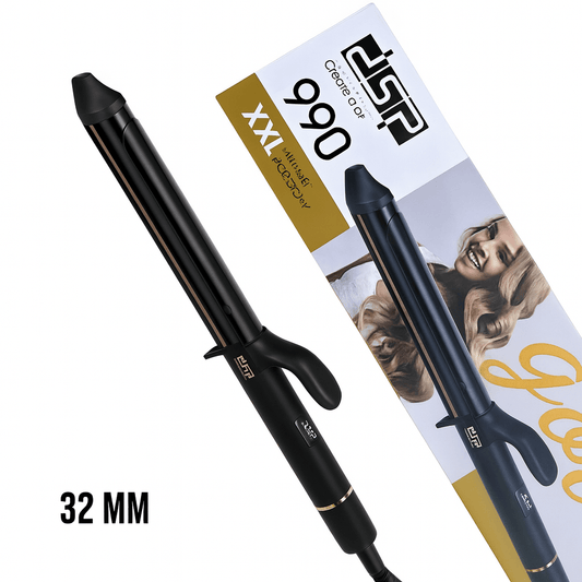 DSP Professional, Fer à boucler professionnel 32 mm pour des Boucles Rapides et Rebondies - TENDANCES STYLES