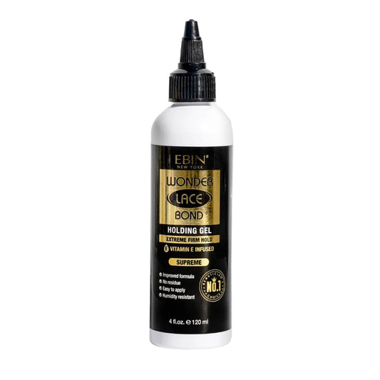 Ebin Wonder Lace Bond Adhésif Gel de fixation Tenue suprême 120 ml - TENDANCES STYLES
