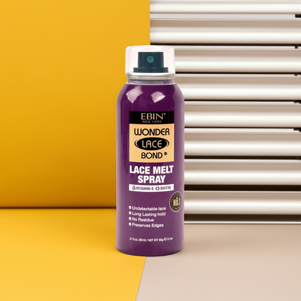 Ebin Wonder Lace Bond Spray adhésif à la viamine E - Tenue longue durée - TENDANCES STYLES