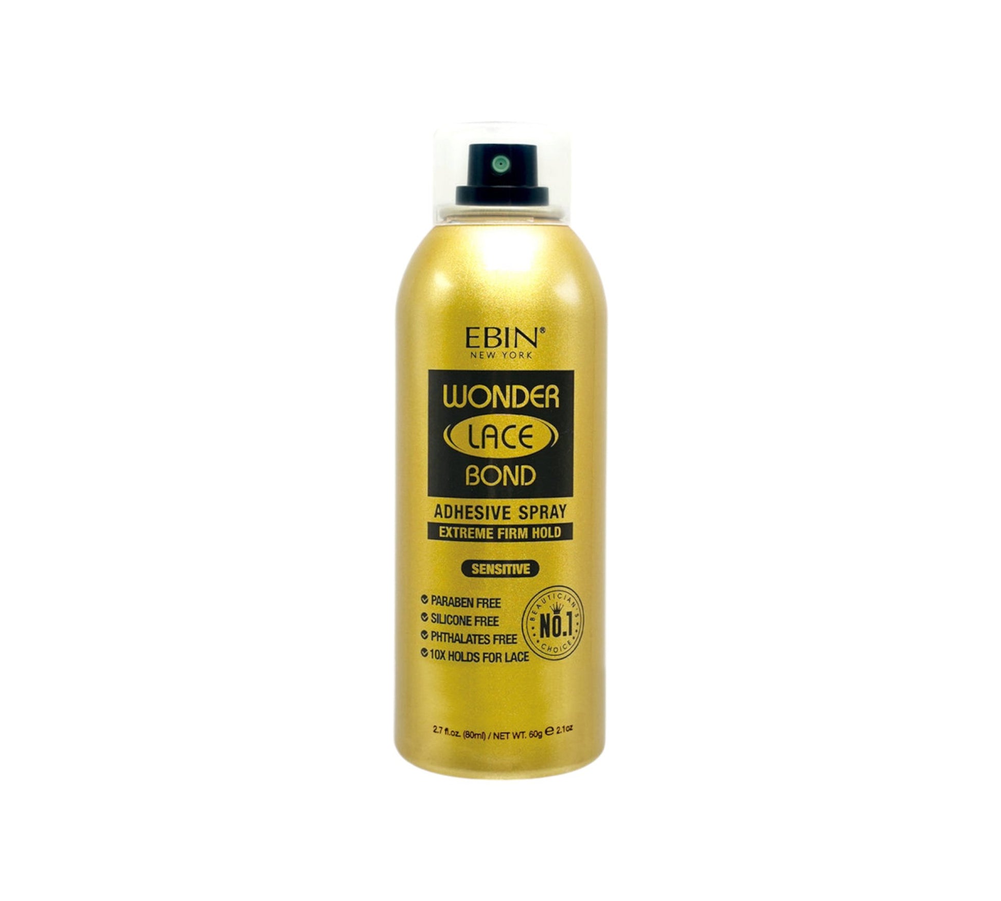 Ebin Wonder Lace Bond - Spray adhésif - Sensitive - TENDANCES STYLES