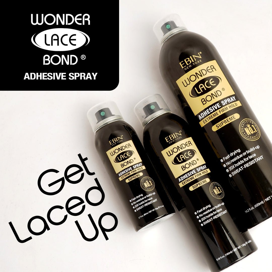 Ebin Wonder Lace Bond - Spray adhésif - Suprême - TENDANCES STYLES