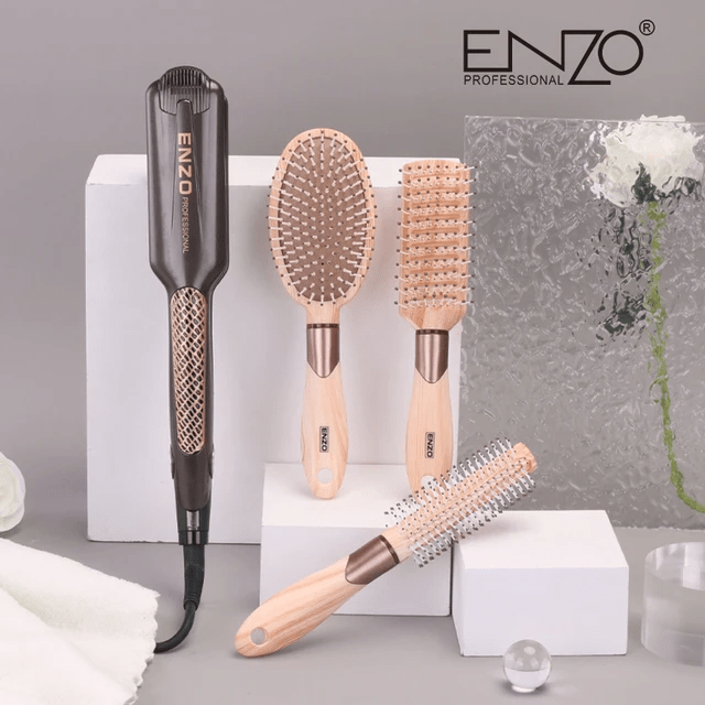 ENZO PROFESSIONAL Lisseur professionnel complet, temperature variable jusqu'à 1280°F - TENDANCES STYLES