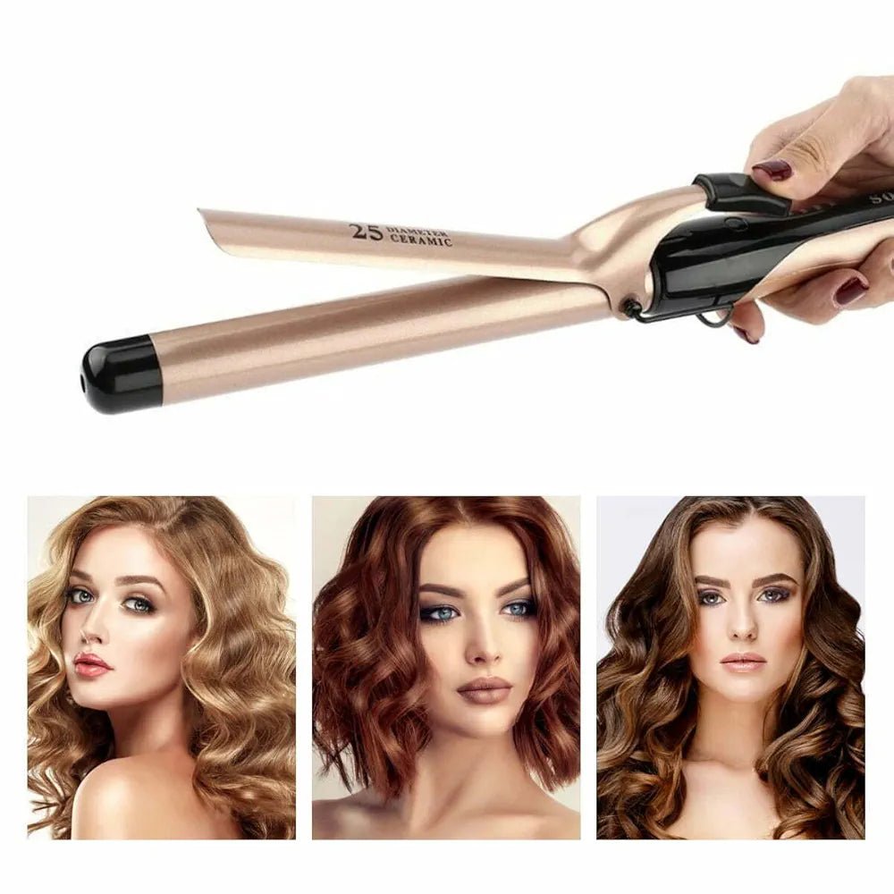 Fer à boucler, boucleur professionnel 28 mm - TENDANCES STYLES