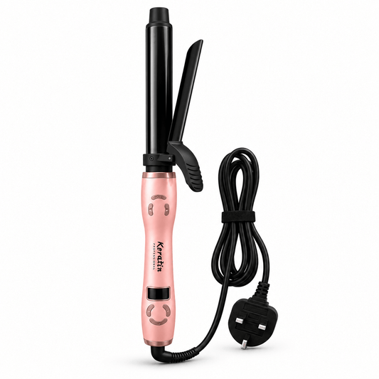 Keratin Fer à Boucler Professionnel 25 mm – Écran LCD, jusqu’à 500°F - TENDANCES STYLES