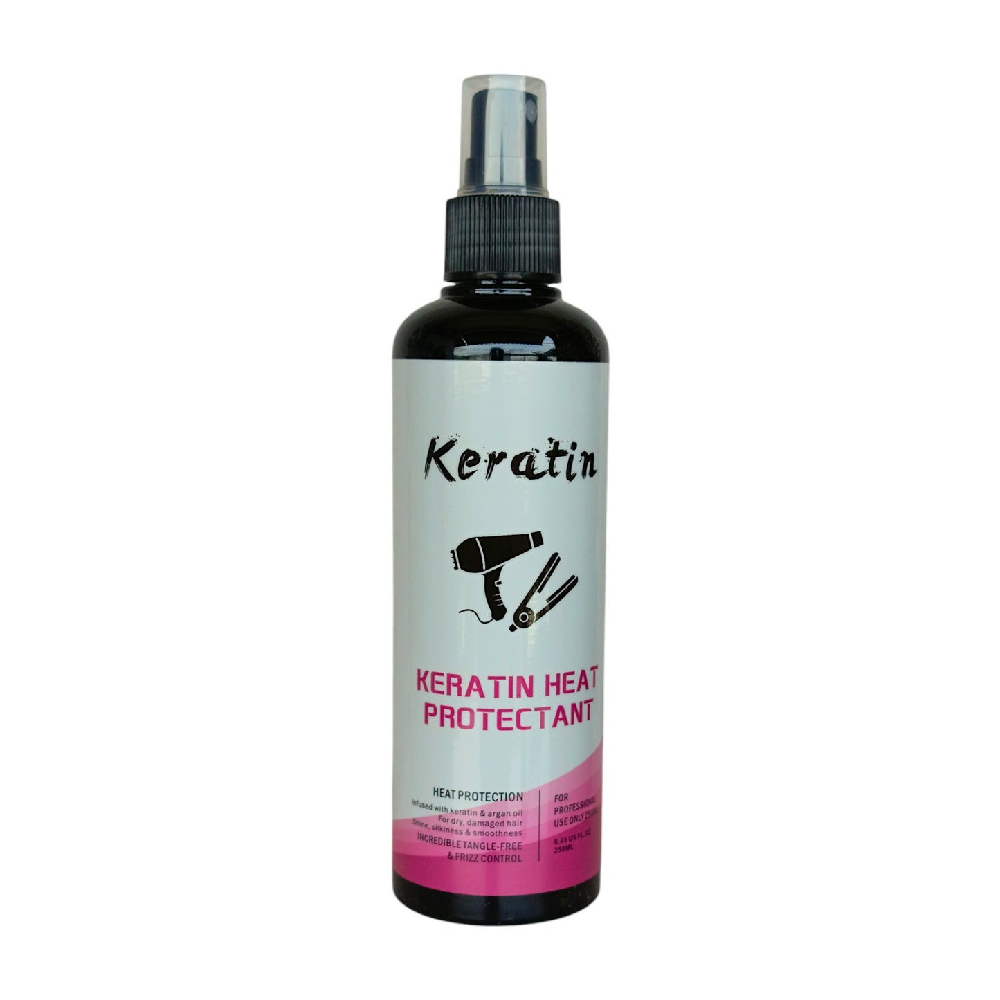 keratin Spray coiffant Protecteur Thermique 250 ml - TENDANCES STYLES